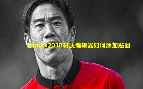3dmax2018材质编辑器如何添加贴图