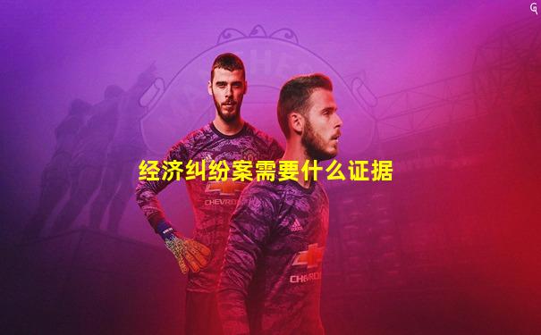 经济纠纷案需要什么证据