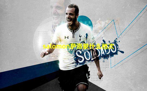 salomon萨洛蒙什么档次