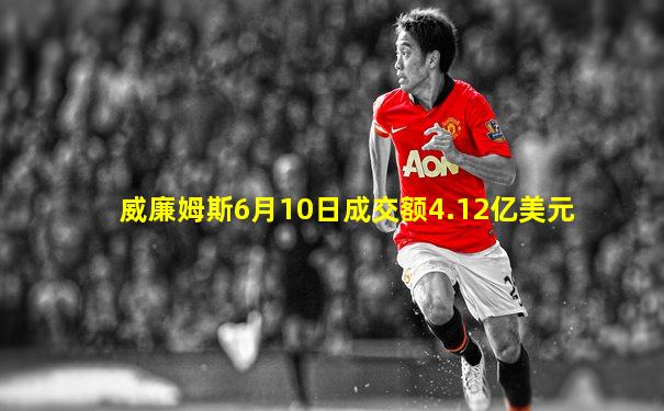 威廉姆斯6月10日成交额4.12亿美元