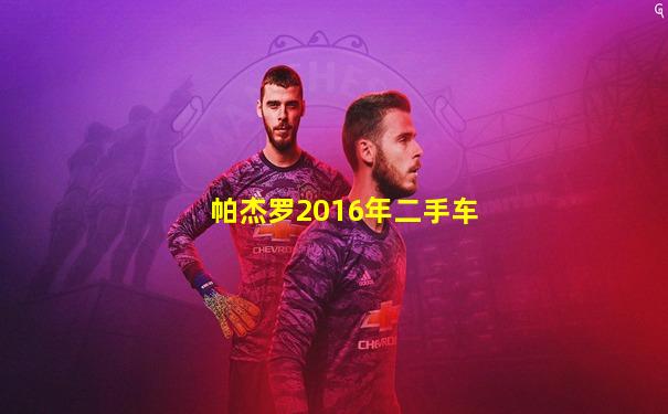 帕杰罗2016年二手车