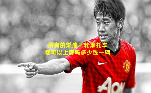 所有的燃油三轮摩托车都可以上牌吗多少钱一辆